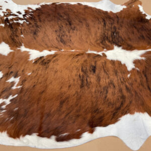 Calf Hide Rug - Brown White