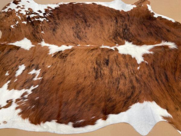 Calf Hide Rug - Brown White