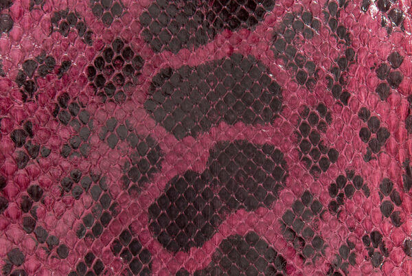 Anaconda Skin Glazed Fuchsia