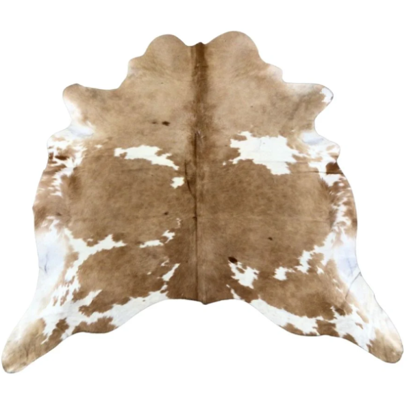 Cowhide Rug - Beige & White Special (Regular)