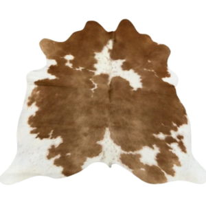 Cowhide Rug - Beige & White Special (Small)