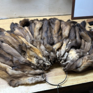 Sable Skins And Rug For Sale